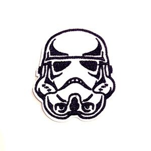 Storm Trooper patch Star Wars iron on Empire DIY